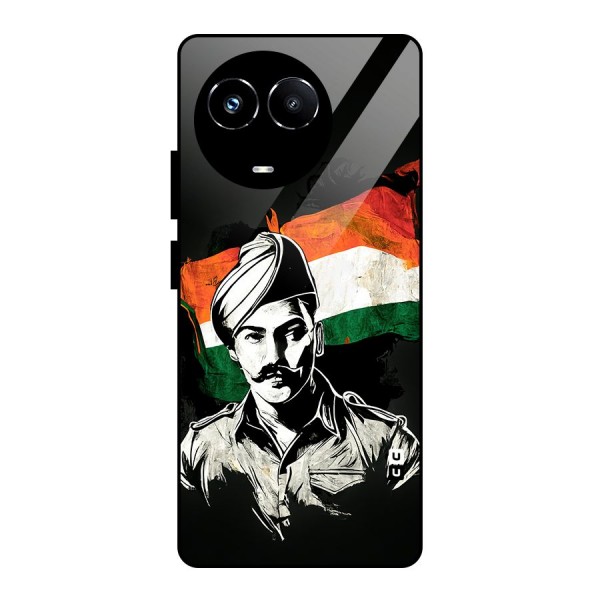 Patriotic Indian Glass Back Case for Realme Narzo 60X