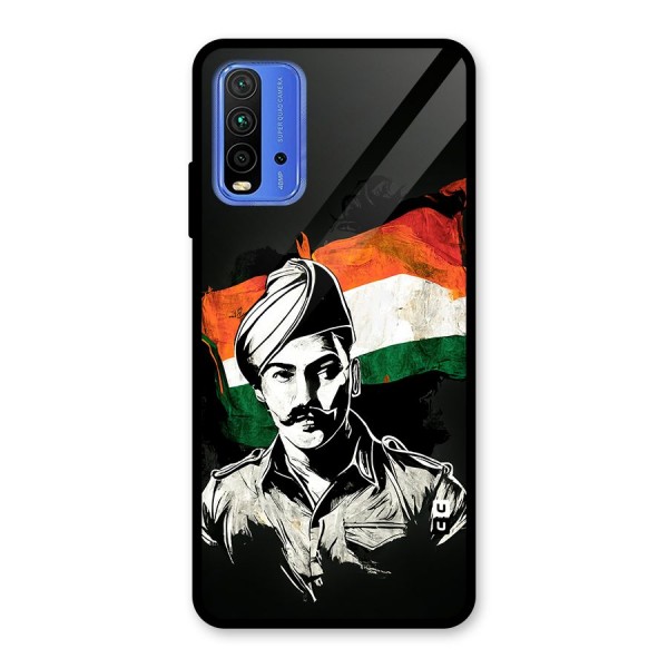 Patriotic Indian Glass Back Case for Redmi 9 Power