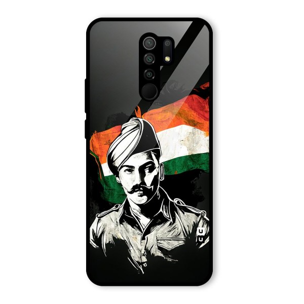 Patriotic Indian Glass Back Case for Redmi 9 Prime