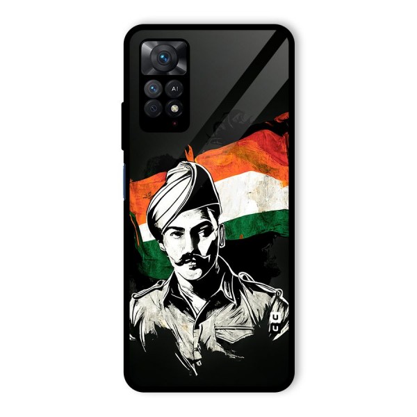 Patriotic Indian Glass Back Case for Redmi Note 11 Pro