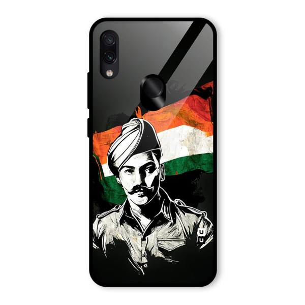 Patriotic Indian Glass Back Case for Redmi Note 7