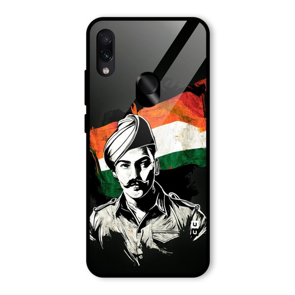 Patriotic Indian Glass Back Case for Redmi Note 7S