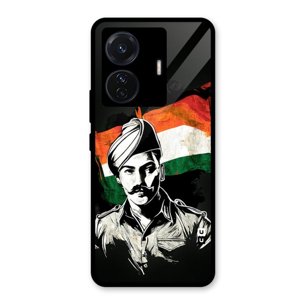 Patriotic Indian Glass Back Case for Vivo T1 Pro