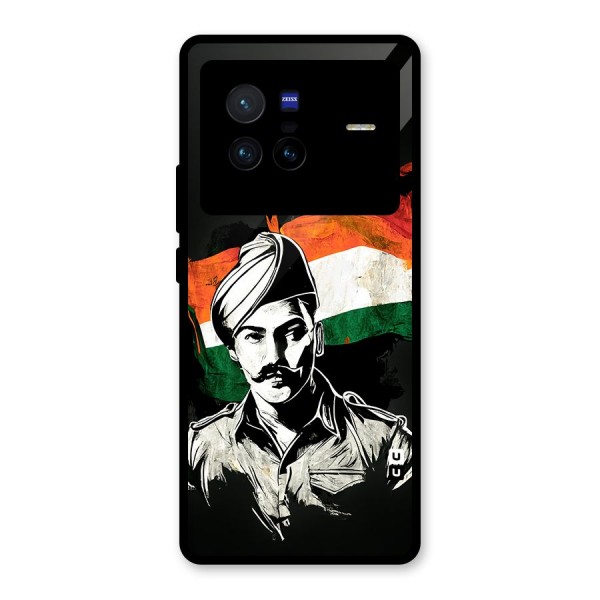 Patriotic Indian Glass Back Case for Vivo X80