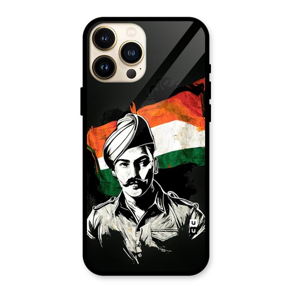 Patriotic Indian Glass Back Case for iPhone 13 Pro Max