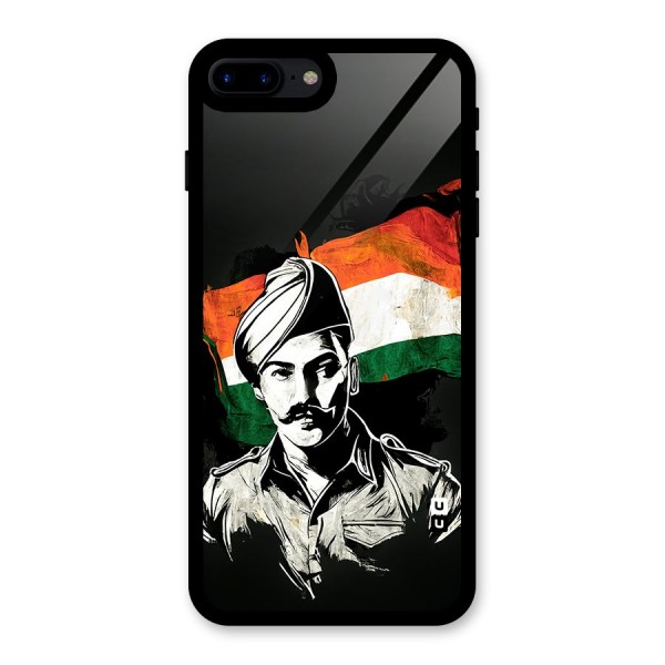 Patriotic Indian Glass Back Case for iPhone 7 Plus