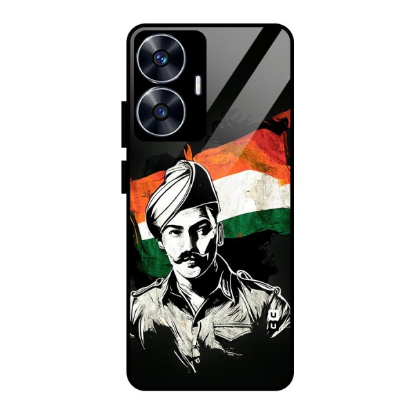 Patriotic Indian Glass Back Case for realme C55