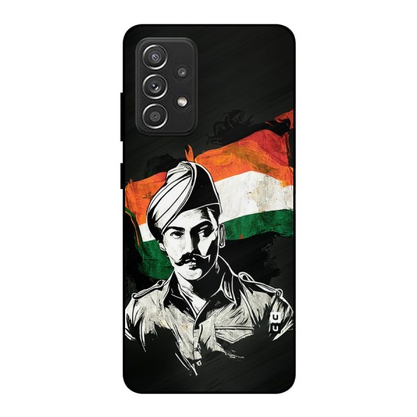 Patriotic Indian Metal Back Case for Galaxy A52