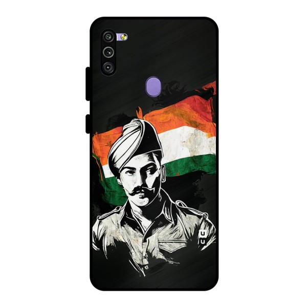 Patriotic Indian Metal Back Case for Galaxy M11