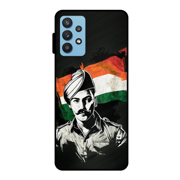 Patriotic Indian Metal Back Case for Galaxy M32 5G