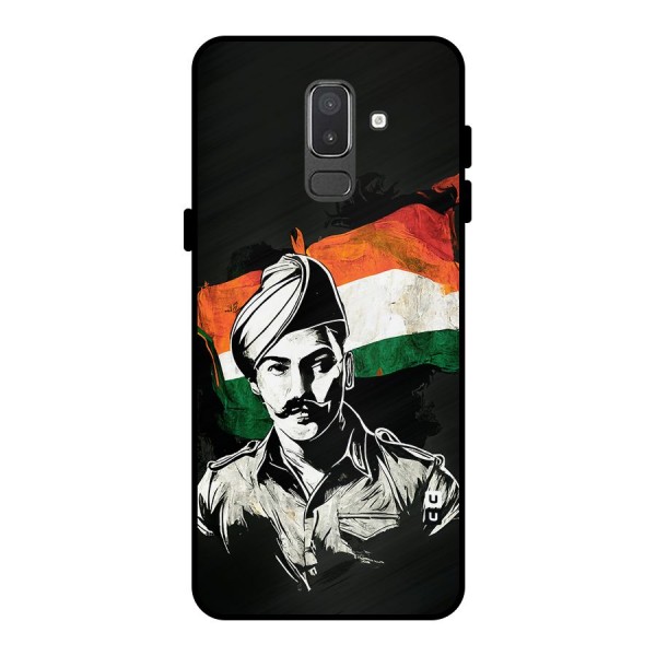 Patriotic Indian Metal Back Case for Galaxy On8 (2018)