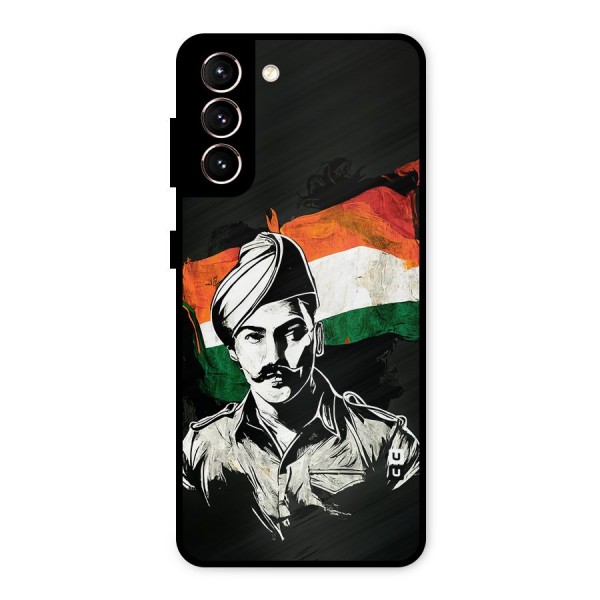 Patriotic Indian Metal Back Case for Galaxy S21 5G