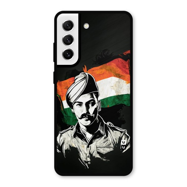 Patriotic Indian Metal Back Case for Galaxy S21 FE 5G