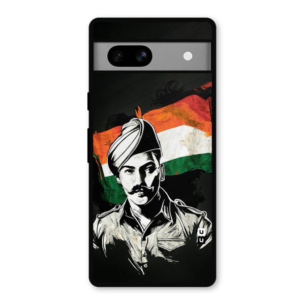 Patriotic Indian Metal Back Case for Google Pixel 7a