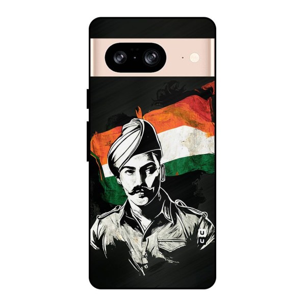 Patriotic Indian Metal Back Case for Google Pixel 8