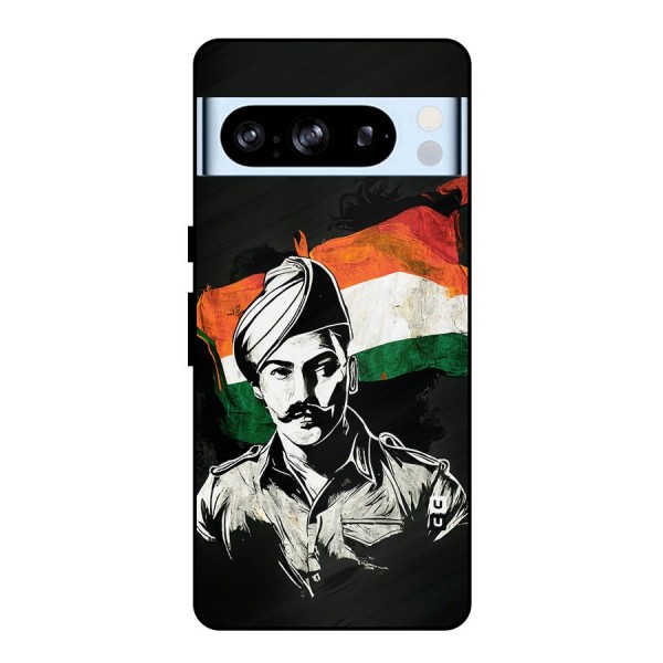 Patriotic Indian Metal Back Case for Google Pixel 8 Pro