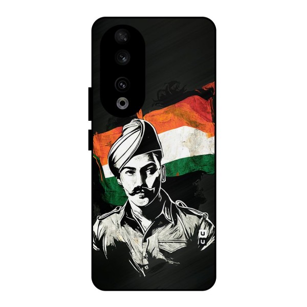 Patriotic Indian Metal Back Case for Honor 90