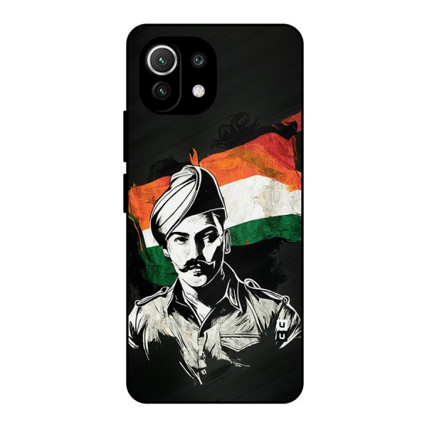 Patriotic Indian Metal Back Case for Mi 11 Lite