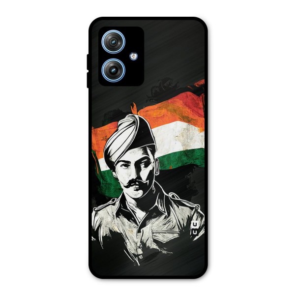 Patriotic Indian Metal Back Case for Moto G54