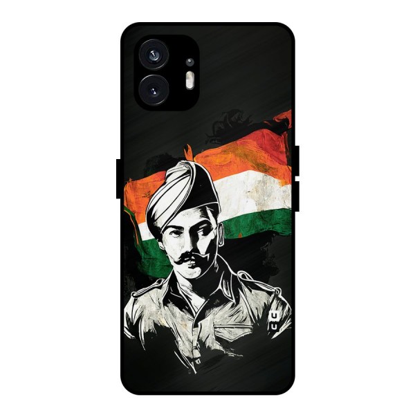 Patriotic Indian Metal Back Case for Nothing Phone 2