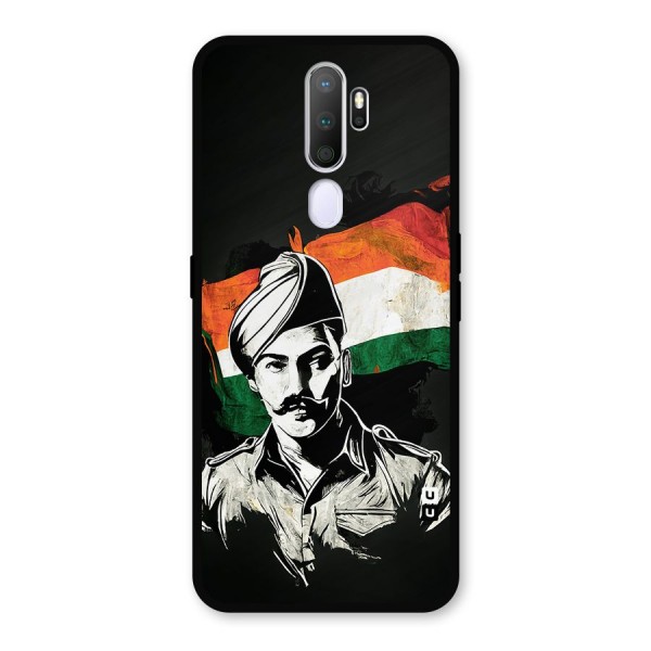 Patriotic Indian Metal Back Case for Oppo A9 (2020)