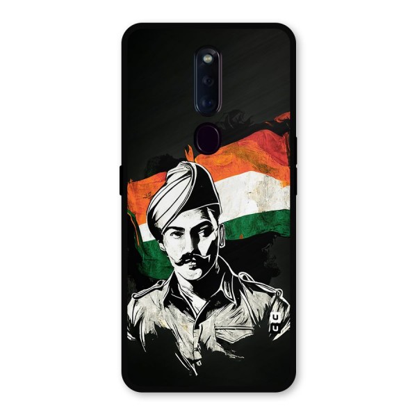 Patriotic Indian Metal Back Case for Oppo F11 Pro