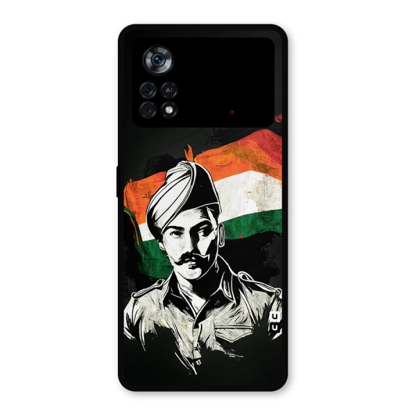 Patriotic Indian Metal Back Case for Poco X4 Pro 5G