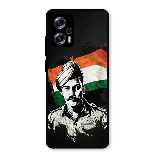 Patriotic Indian Metal Back Case for Redmi K50i