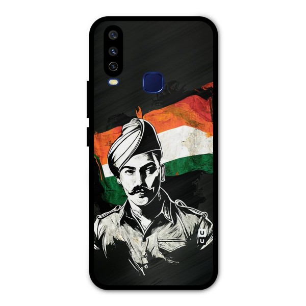 Patriotic Indian Metal Back Case for Vivo U10