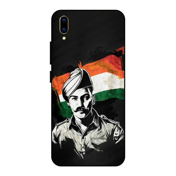 Patriotic Indian Metal Back Case for Vivo V11 Pro