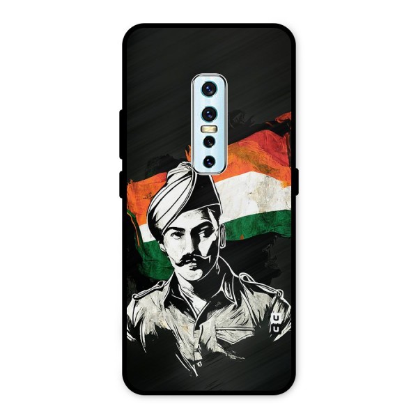 Patriotic Indian Metal Back Case for Vivo V17 Pro