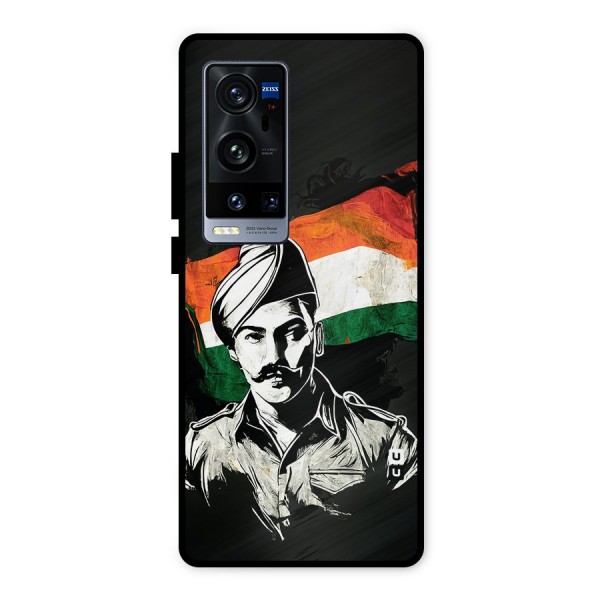 Patriotic Indian Metal Back Case for Vivo X60 Pro Plus