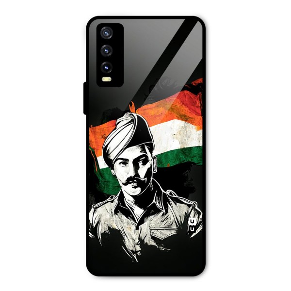 Patriotic Indian Metal Back Case for Vivo Y20 2021