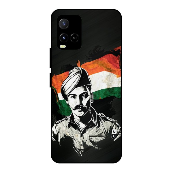 Patriotic Indian Metal Back Case for Vivo Y21