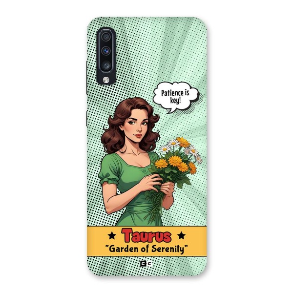 Peaceful Taurus Back Case for Galaxy A70s