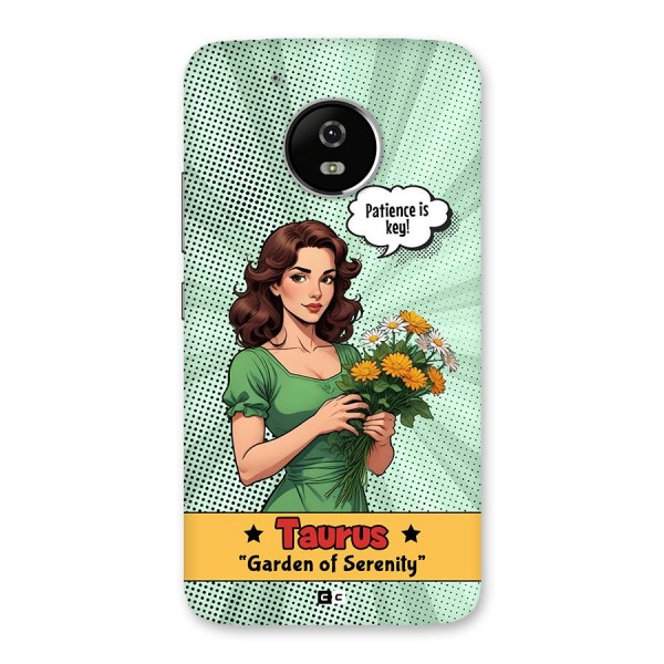 Peaceful Taurus Back Case for Moto G5