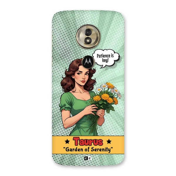 Peaceful Taurus Back Case for Moto G6 Play