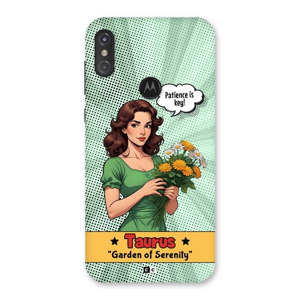 Peaceful Taurus Back Case for Motorola One Power