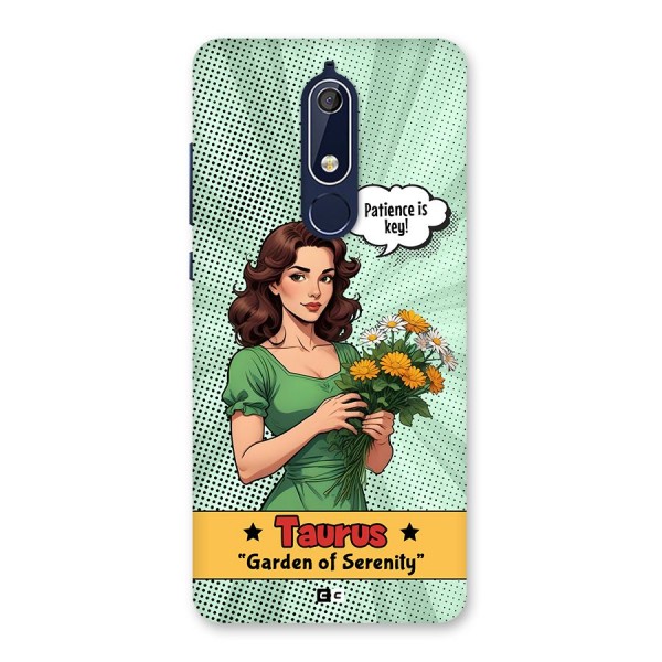 Peaceful Taurus Back Case for Nokia 5.1