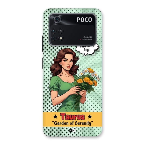 Peaceful Taurus Back Case for Poco M4 Pro 4G