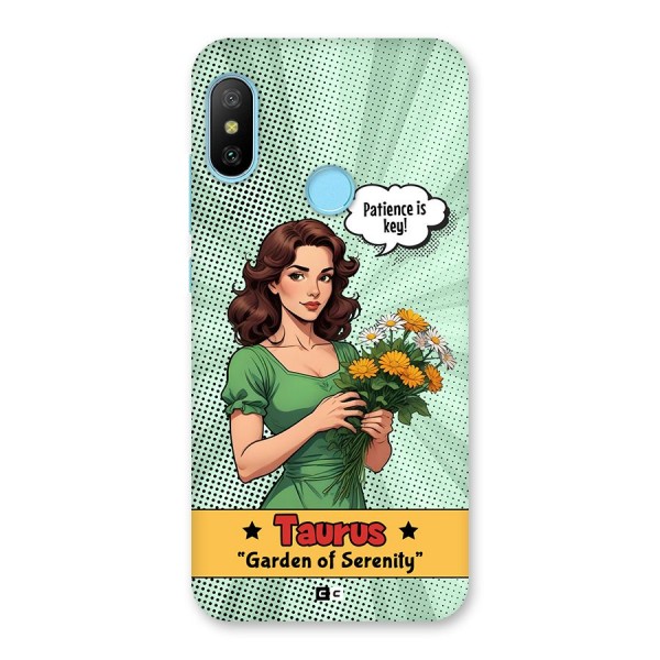 Peaceful Taurus Back Case for Redmi 6 Pro