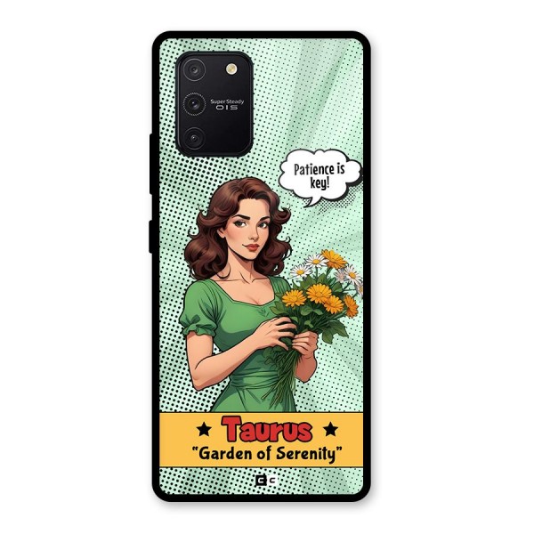 Peaceful Taurus Glass Back Case for Galaxy S10 Lite