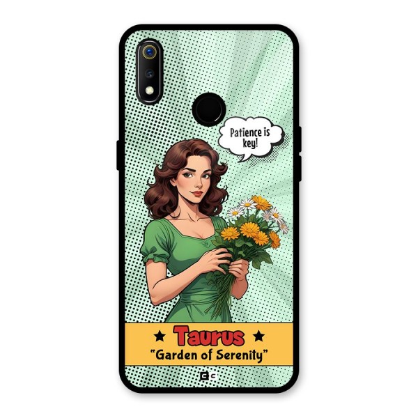 Peaceful Taurus Glass Back Case for Realme 3i