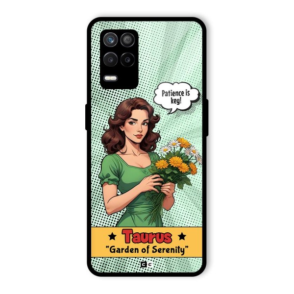 Peaceful Taurus Glass Back Case for Realme 8s 5G