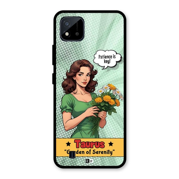 Peaceful Taurus Glass Back Case for Realme C11 2021