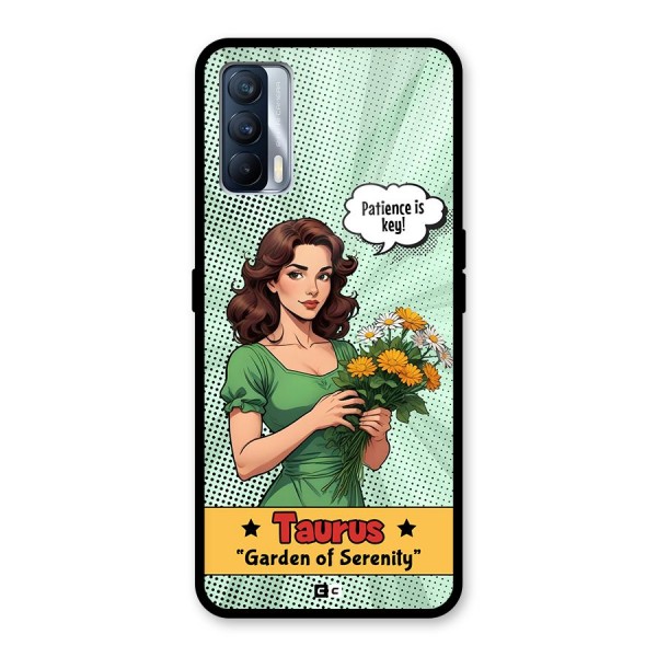 Peaceful Taurus Glass Back Case for Realme X7