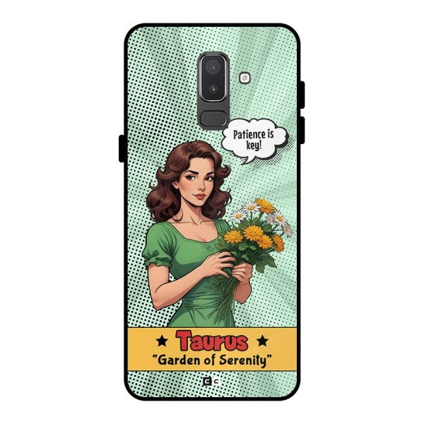 Peaceful Taurus Metal Back Case for Galaxy On8 (2018)