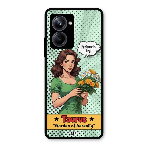 Peaceful Taurus Metal Back Case for Realme 10 Pro