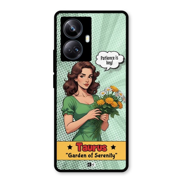 Peaceful Taurus Metal Back Case for Realme 10 Pro Plus