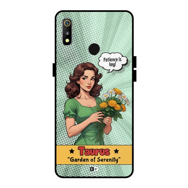 Peaceful Taurus Metal Back Case for Realme 3